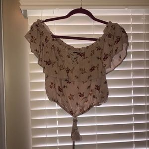 Off the shoulder top